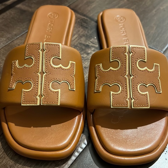 Tory Burch Shoes - LIKE NEW!!! Tory Burch Double T Sport Slides